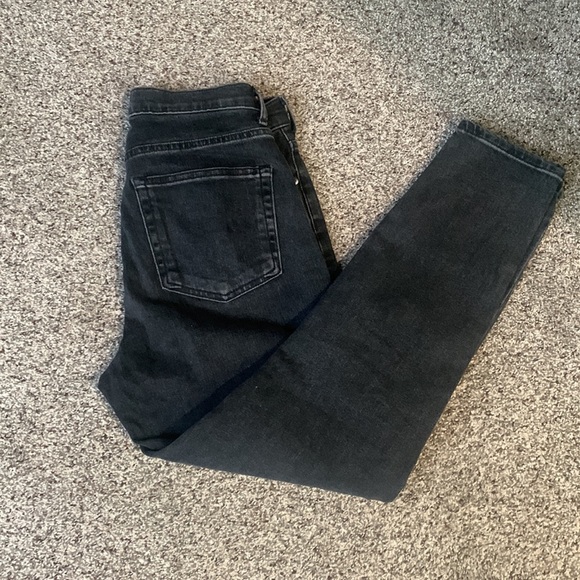 Everlane high rise black jeans size 28 ankle jeans - Picture 7 of 9